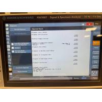 Rohde & Schwarz FSV3007 Signal And Spectrum Analyzer 10 Hz To 7.5 GHz With Touchscreen