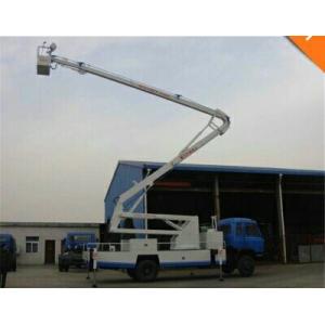 China Mobile Aerial Work Platform Truck With 28M Height Insulating Carrier And Insulated Arm supplier