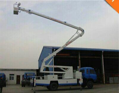 Mobile Aerial Work Platform Truck With 28M Height Insulating Carrier And