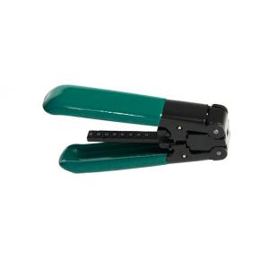 China Green Black FTTH Cable Wire Stripper Plier Drop Cable Stripper 3.0X2.0mm supplier