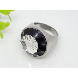 China semi precious stone ring supplier