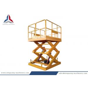China Stationary Hydraulic Scissor Lift Table with 2000kg Load Capacity supplier