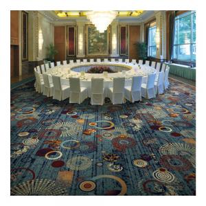 China Elegane Style Banquet Hall Nylon Printed Carpet With Static Control supplier