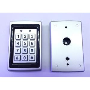 Vandal proof 12 key wall mounting door access control metal keypad with Weigand 26