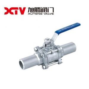 China US Currency 3PCS Extended Butt Welded Ball Valve for Blow-Down Function in High Demand supplier