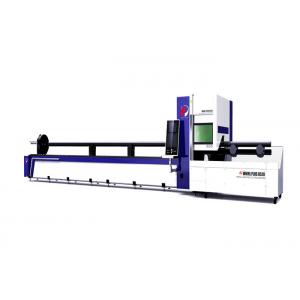 Stainless Steel Square Pipe Laser Cutting Machine 2000 W Automatic Centering And Clamping