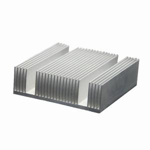 China Mill Finish 6063 Aluminum Heatsink Radiator Circuit Board Cooler Standard Extrusion Profiles supplier