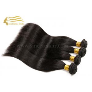 20 Inch Virgin Human Hair Extensions for sale - 20" Natural Straight Virgin Remy Human Hair Weave for sale