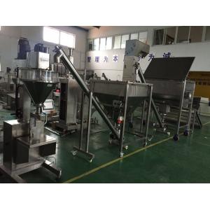 China Semi Automatic Dry Chemical Powder Filling Machine 50L Split Hopper Free Flowing supplier