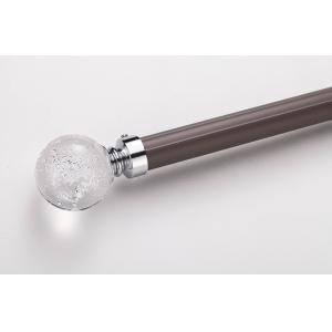 China 670cm Length OD 28mm Aluminum Curtain Rod Shower Curtain Rods supplier