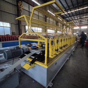 High Speed Lightweight C U Stud And Track Roll Forming Machine For Drywall Partitioning System