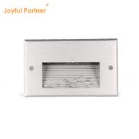 China Square IP65 LED Recessed Wall Light 12V 24V Warm White LED Stair Wall Light on sale