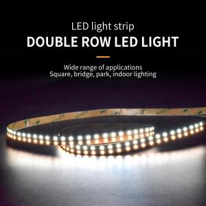 waterproof IP65 Double Row LED Strip Low Voltage 12v 24v Led Lamp