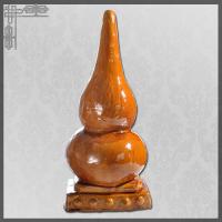 China Ceramic Calabash Shape Chinese Roof Ornaments Building Art high plasticity on sale