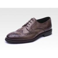 China Outdoor Mens Brown Patent Leather Shoes , Mixed Color Square Toe Luxury Mens Shoes on sale