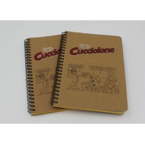 China Carnet de papier réutilisé par couverture faite main de métier de Brown pour le personnel administratif supplier