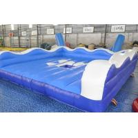China Funny Inflatable Sports Equipment Inflatable Surf Simulator With Fire Resistant PVC on sale