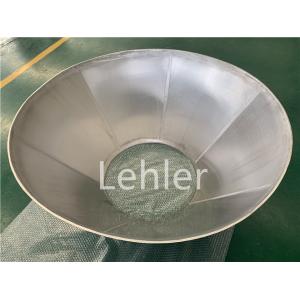 China Stainless Steel 316L Wedge Wire Basket For Starch Industry supplier