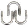 China U-shaped Bolt 304 Stainless Steel U-shaped Screw Nut Set U-shaped Pipe Clamp Fixing Clip wholesale