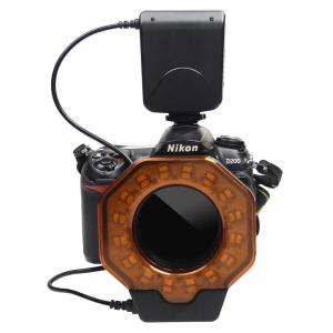 Led Macro Ring Flash Light For Canon MarkIII Nikon Olympus Pentax SLR Cameras Lens In Diameter Of 52/55/58/62/72/77mm