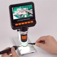 12MP LCD Digital Microscope For Coins Polarizer 1200x For Kids Adults
