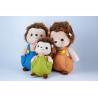 China Three Color Soft Plush Toys Custom Design Animal Plush Doll Hedgehog 25-40cm size wholesale