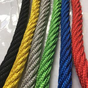 Colorful Outdoor Playground Polyester Combination Rope 16mmx500m 6x7 FC