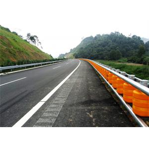 Highway Traffic Safety EVA Buckets Rolling Anti Crash Guardrail Road Roller Barrier