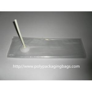 China OEM Transparent Plastic Bag In Box Packaging with Spout for Gel supplier