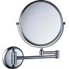 China Illuminated Folding Bathroom Mirror with 3 Times Magnification and Retractable Design wholesale