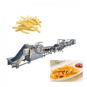 SUS304 Fresh Automatic Chips Making Machine Processing Line 100 Kgs / Hour