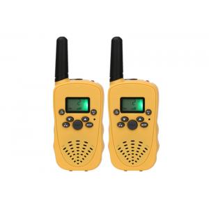 China LCD Display Screen Real Walkie Talkie Bright Yellow Color For Teaching wholesale