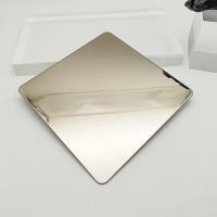 China Custom Co Drawing Chrome Plated Laser Stainless Steel Sheet Metal Fabrication Circle 202 on sale