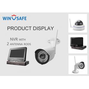 China Network Video Recorder NVR Wireless Security Camera System 20M IR Distance supplier