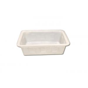 China Roto Industrial Grade Heavy Duty Plastic Square Meat Tubs Fish Bin Drip Tray For Freezing supplier