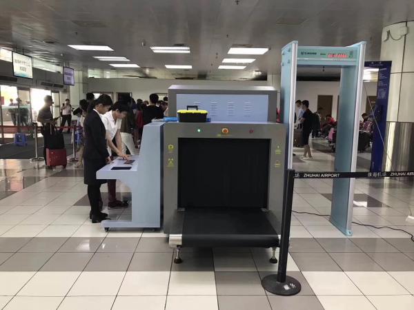Conveyor Belt Security X Ray Luggage Scanner / Screening Machine For Airport
