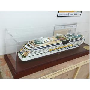 China Aida Cruises Cruise Ship Models  Composite Paint ship model supplier