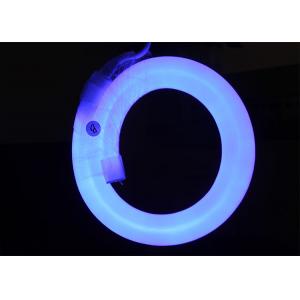 China 180° Lighting Led Neon Flexible Tube Light , Flexible Blue Neon Lights For Home supplier