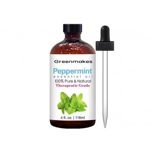 118ML Potent Pure Peppermint Essential Oil For Improveing Energy Levels