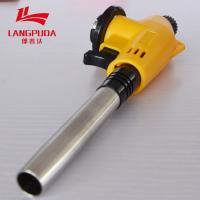 China Automatic Ignition Gas Heating Torch , Brass Butane Gas Flame Gun on sale