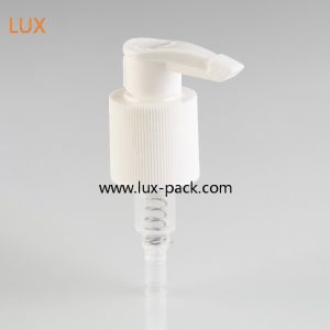 China Custom Color A Type Cap Plastic Lotion Pump with Oxidation Prevention and Customized Printing wholesale