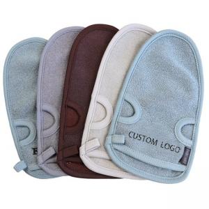 Eco Friendly Exfoliating Scrub Mitt Glove Exfoliator Magic Peeling For Massage