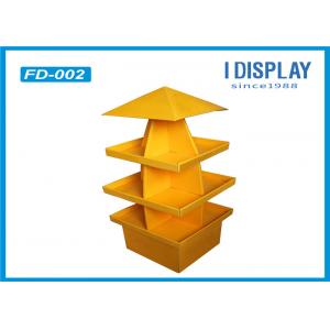 China Exhibition Table Tree Cardboard Pallet Trays , Innovative Pallet Display Stands supplier