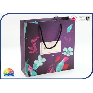 Pantone Printed Colorful Paper Shopping Bags Toggery Package Paper Bag