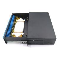 China 24 48 Ports SC Fiber Optic Rack Mount ODF Optical Distribution Frame 19 on sale