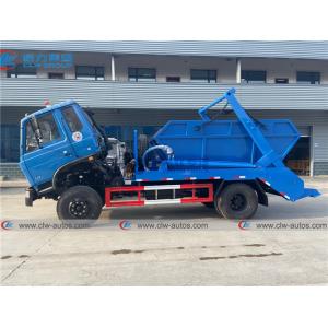 China Dongfeng 170HP 8m3 Carbon Steel Skip Loader Garbage Truck supplier