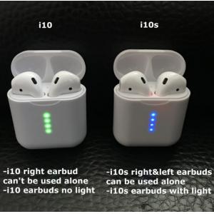 China 2019 i10 Tws 5.0 Mini Wireless Earphone Double Ear hands-free call BT5.0 wireless Earbuds i10 with wireless charging supplier