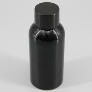 China 2.7oz/80ml Mini Black PET Bottle With Screw Cap Sprayer, Anti-Light Plastic Bottle , Universal Packaging Bottle supplier