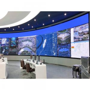 China Indoor 55inch Multi Screen Video Wall Display 4k Full Color 480x480mm supplier