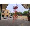 China GRP Fibreglass Scaffold Towers Anti Oxidation Narrow Mobile Scaffold Tower wholesale